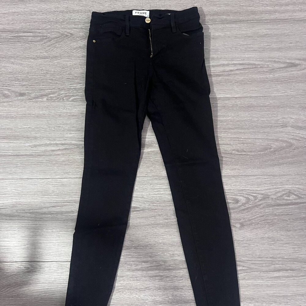 Size 25 Frame Le High Skinny Stretch Denim